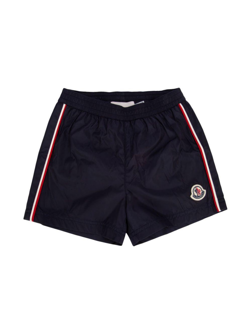 Costume blu navy per neonato 9512C0000453326 742 Moncler Kids 