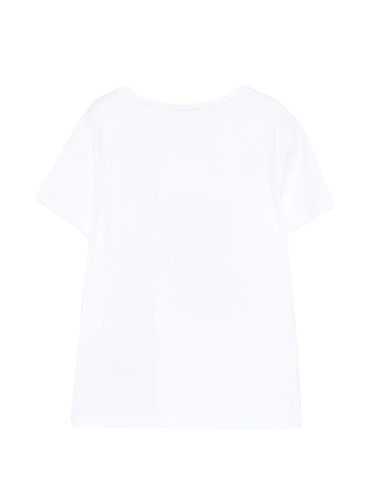 T-shirt bianco per bambina GA6112JS003 L9042 Liu Jo 