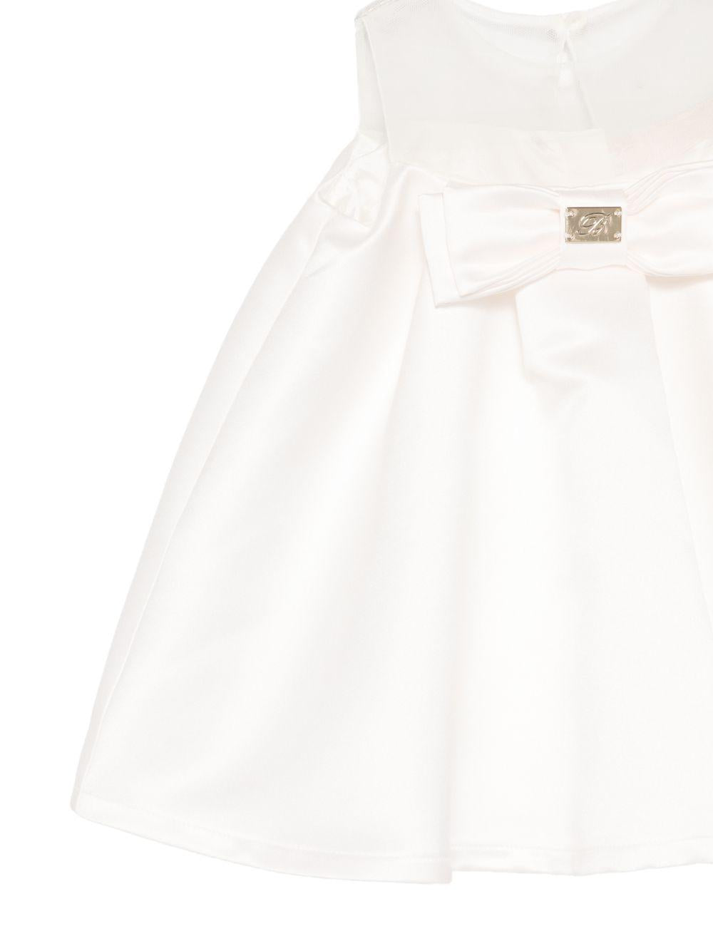 Abito crema per neonata BGAB0420RA032 0000 Miss Blumarine 