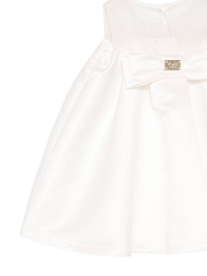 Abito crema per neonata BGAB0420RA032 0000 Miss Blumarine 