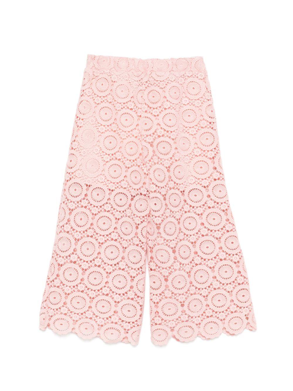 Pantalone rosa per bambina 261GB2017 10021 Twin Set 