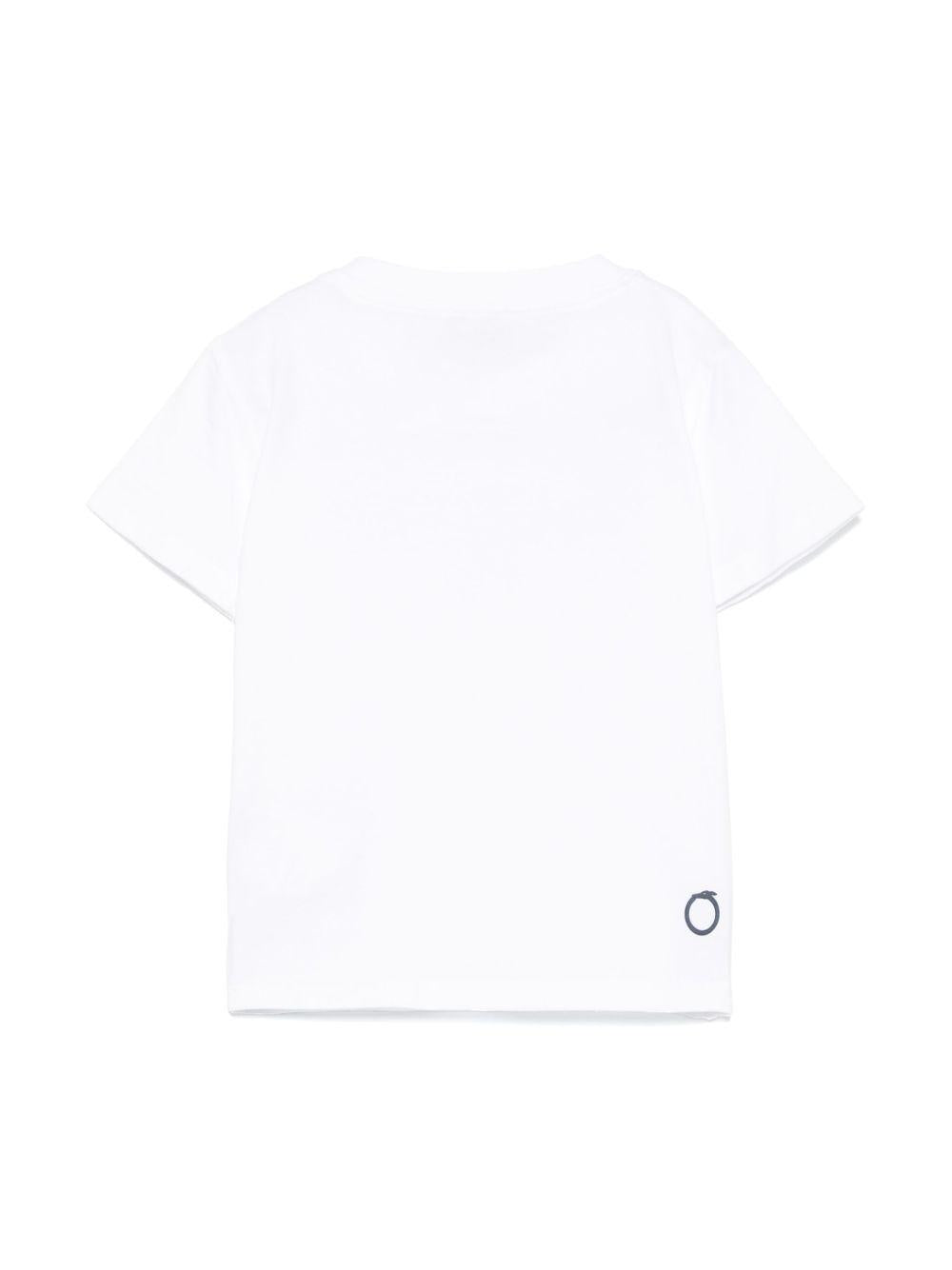 T-shirt bianca per neonato