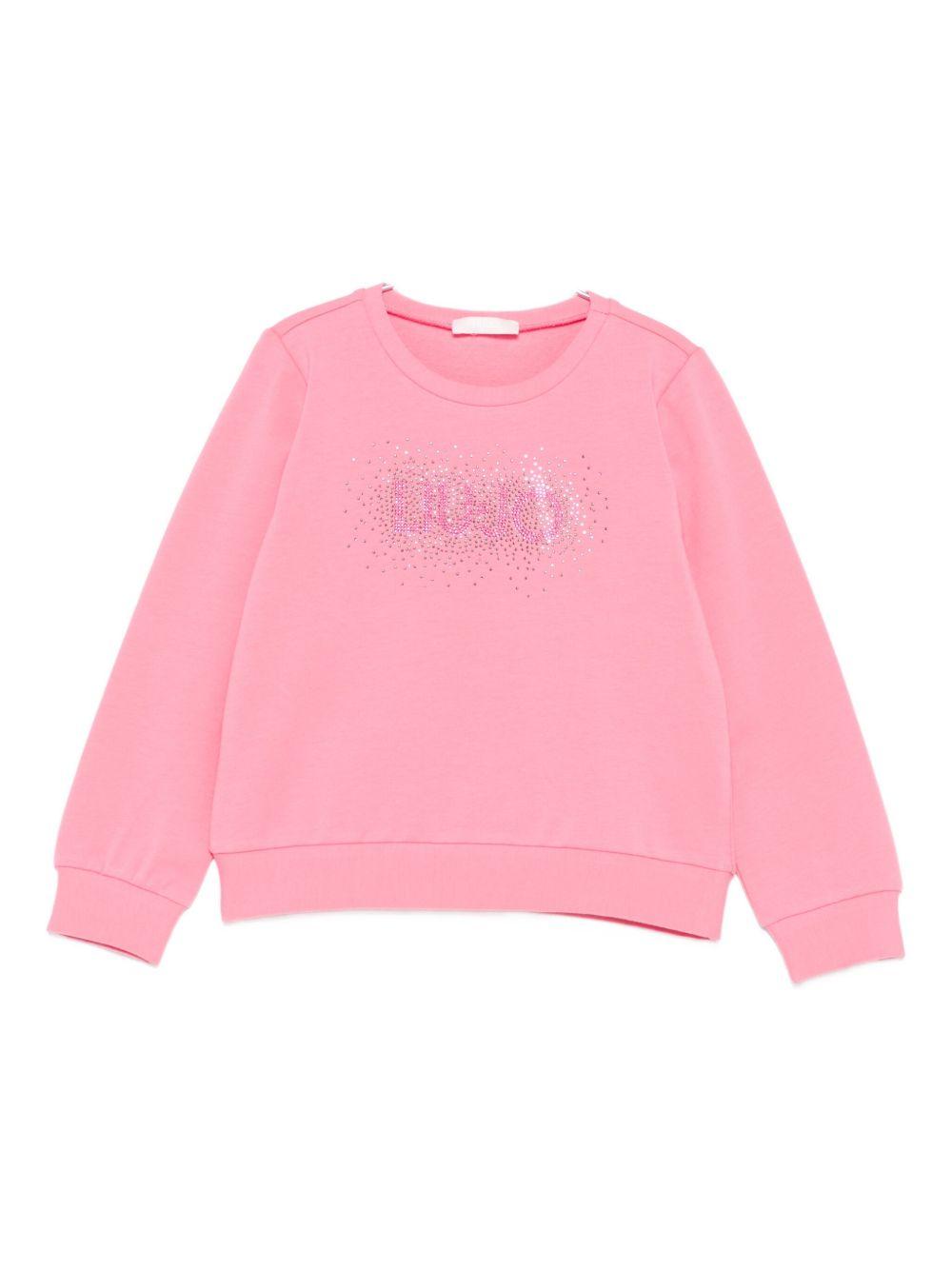 Felpa rosa per bambina KF5001F0724 61723 Liu Jo 