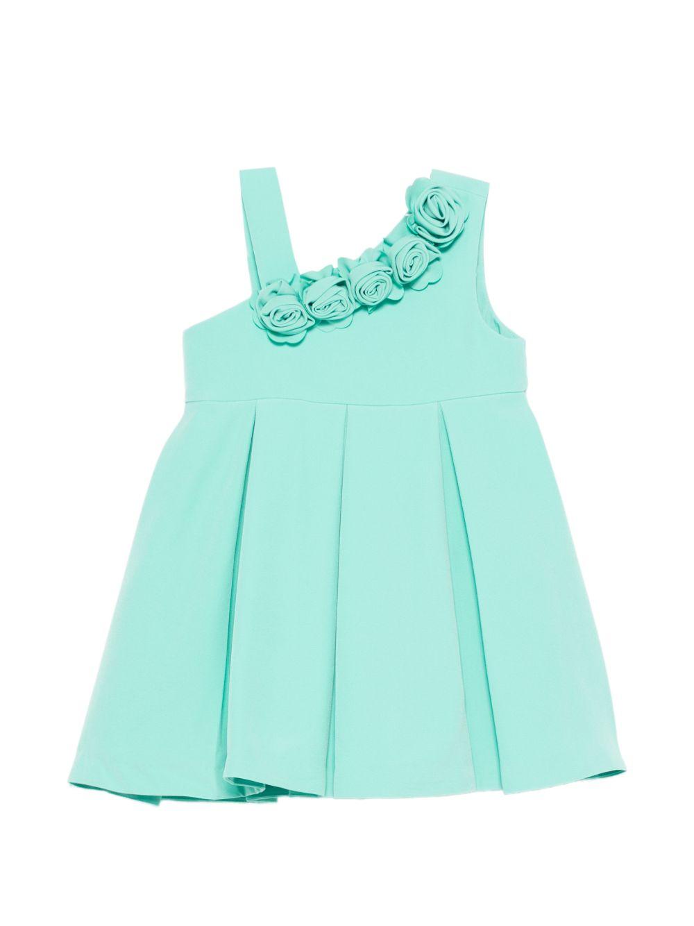 Abito verde per neonata 5018 015 Abel & Lula 