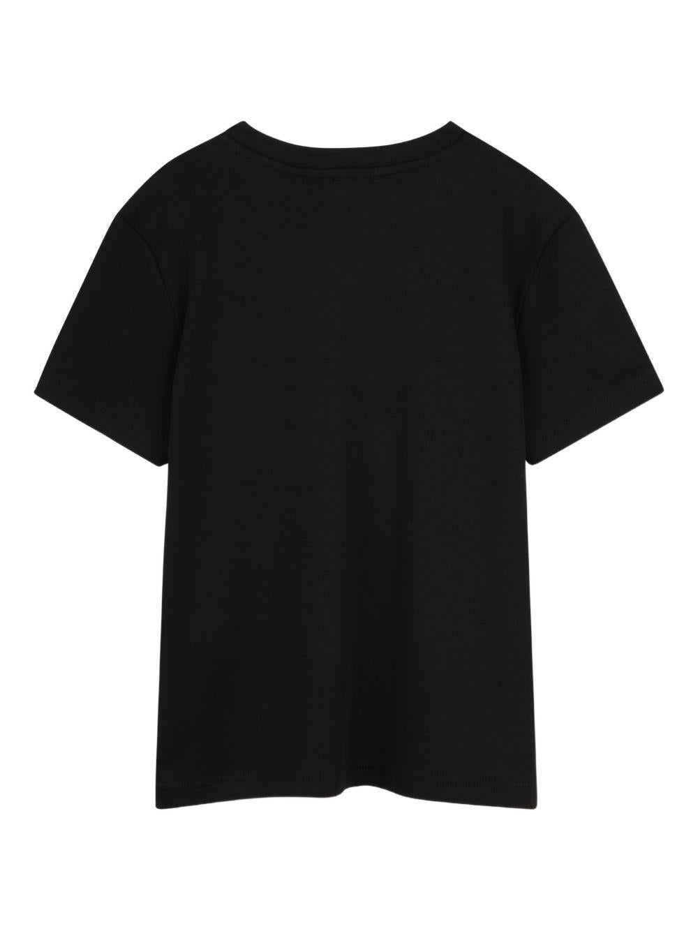 T-shirt nera per bambino H31122 09B Givenchy Kids 