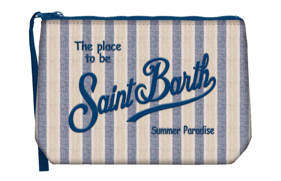 Pochette blu/beige per bambina ALI0046 00240L MC2 Saint Barth Kids 