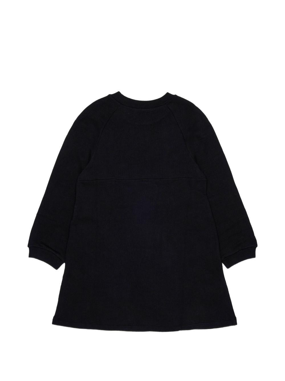 Abito nero per bambina M02012M00SH 0M900 Marni Kids 