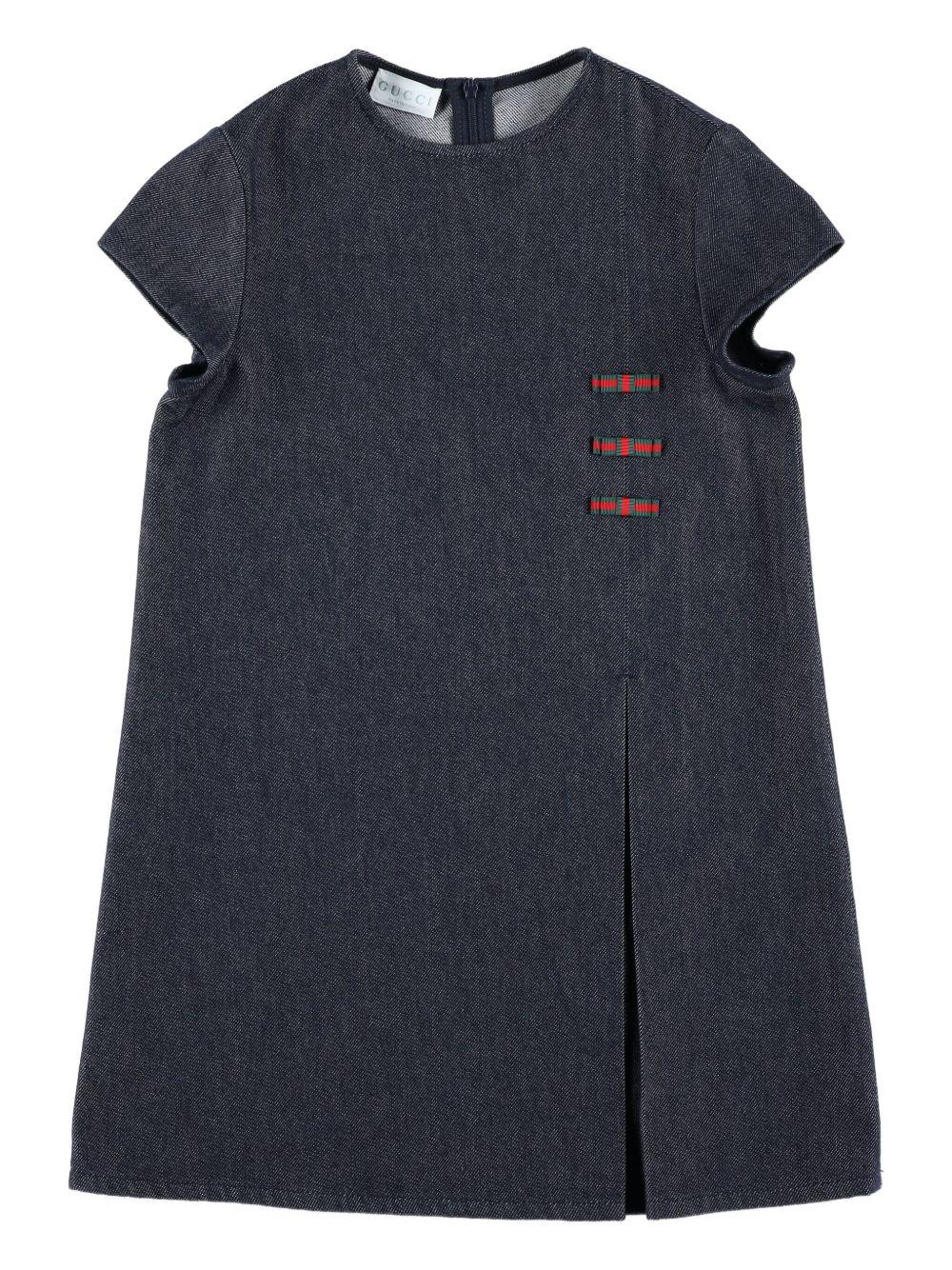 Abito blu per bambina 827452XDDCN 4759 Gucci Kids 