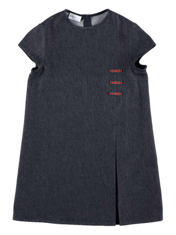 Abito blu per bambina 827452XDDCN 4759 Gucci Kids 
