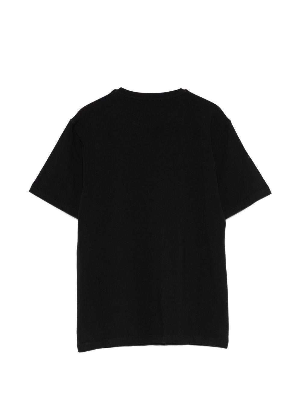 T-shirt nero per bambina EFTS2600JE006 N005 Elisabetta Franchi Kids 