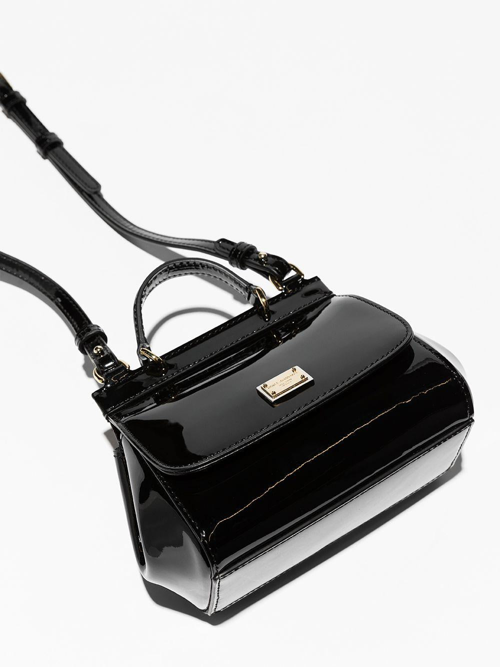 Borsa nera per bambina EB0003A1067 80999 Dolce & Gabbana Kids 