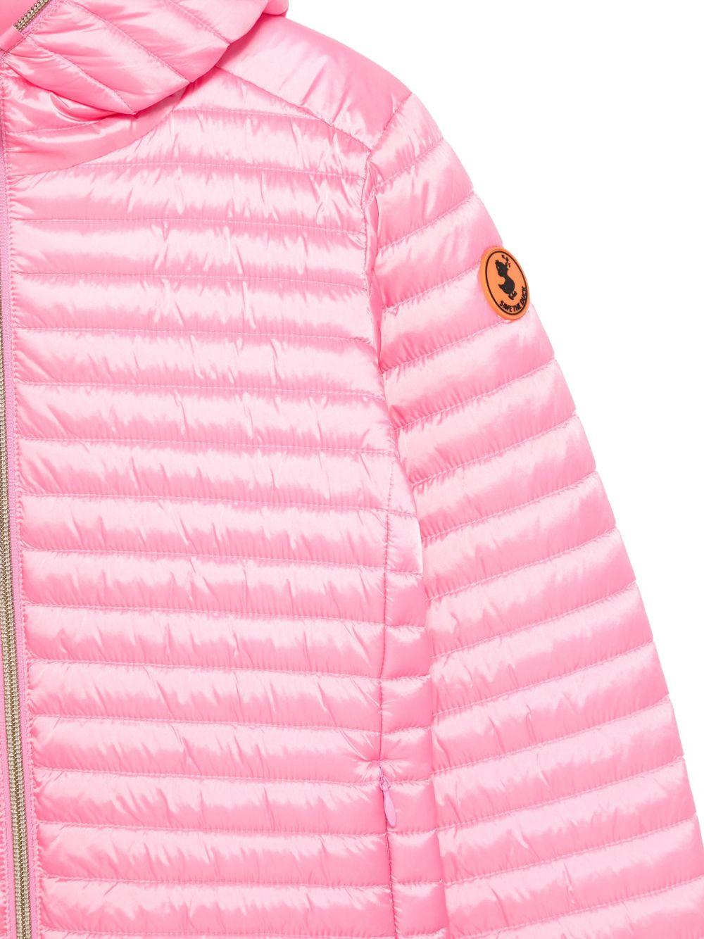 Giubbotto rosa per bambina J32310GIRIS22 80018 Save The Duck Kids 