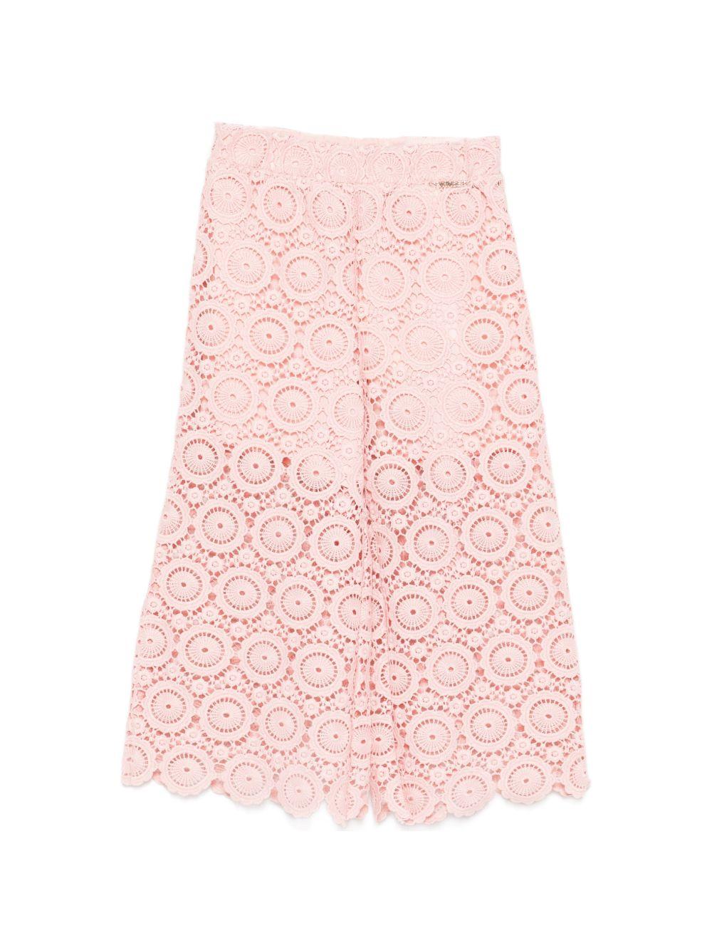 Pantalone rosa per bambina 261GB2017 10021 Twin Set 