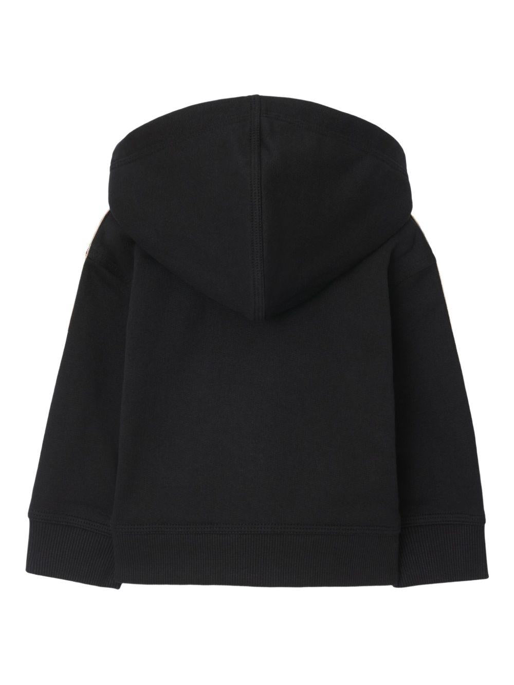 Felpa nera per neonato 8108852 A1189 Burberry Kids 