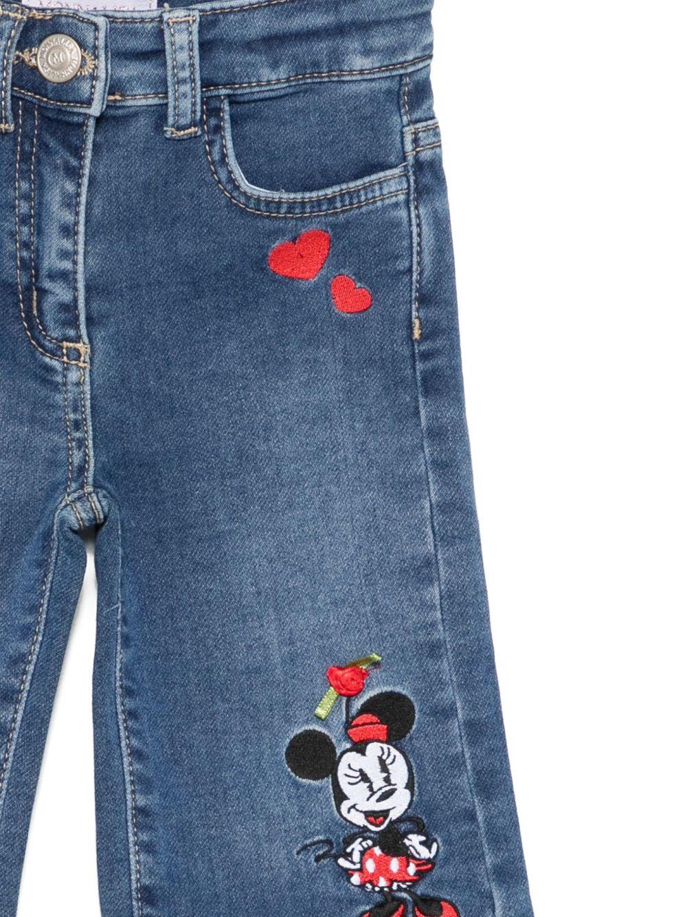 Jeans blu per neonata 39F4066043 0055 Monnalisa Kids 