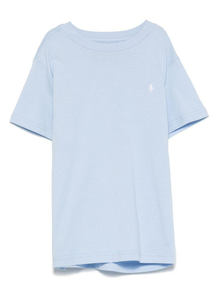 T-shirt celeste per bambino