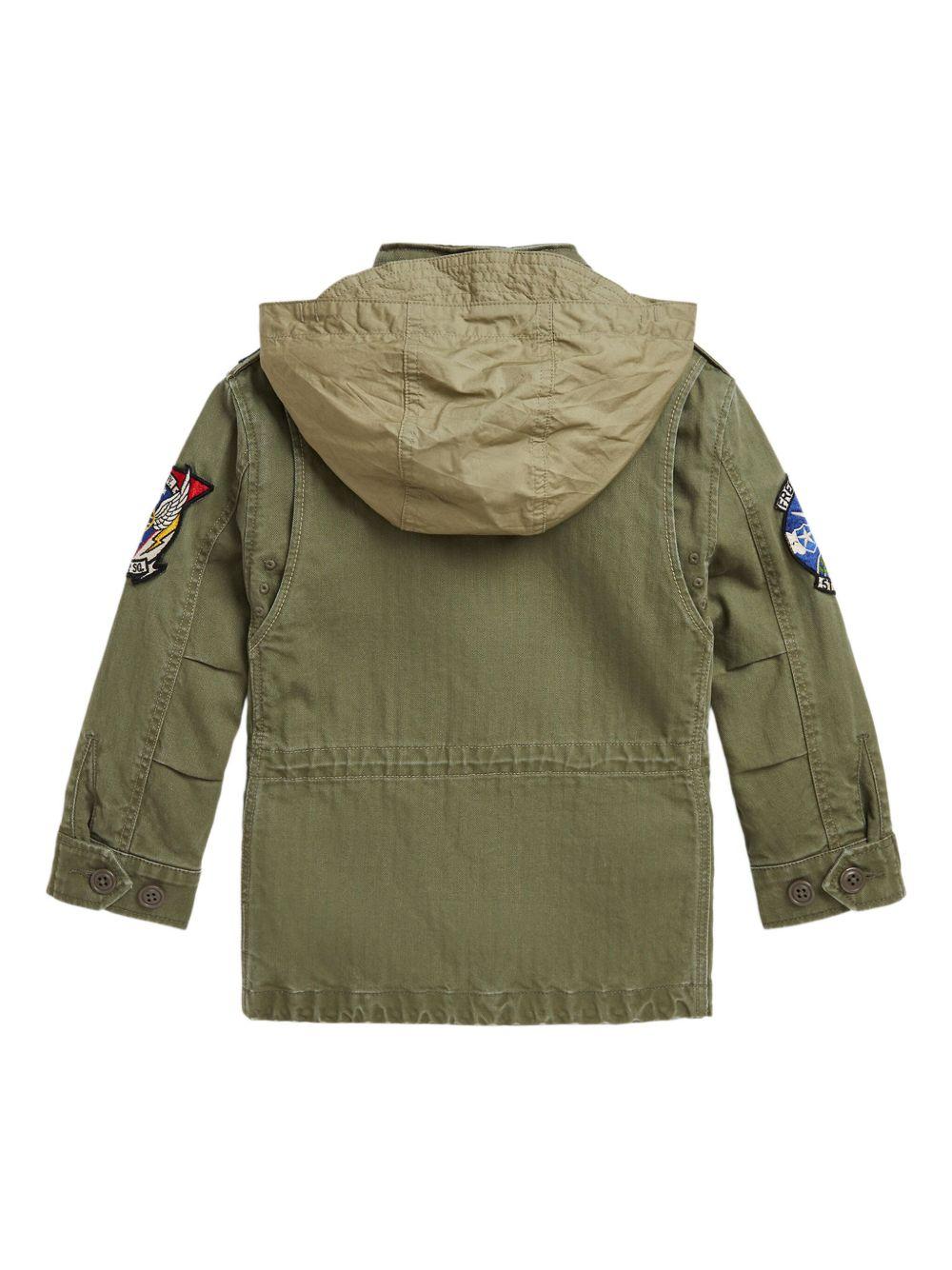 Giubbotto verde per bambino 323965378 001 Ralph Lauren Kids 
