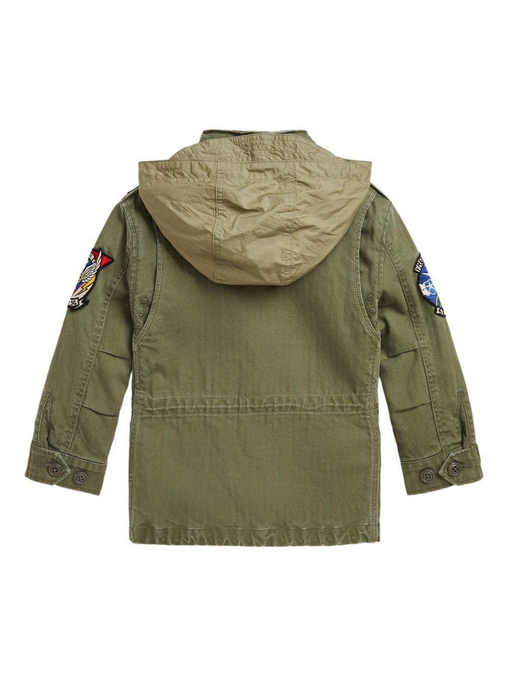 Giubbotto verde per bambino 323965378 001 Ralph Lauren Kids 