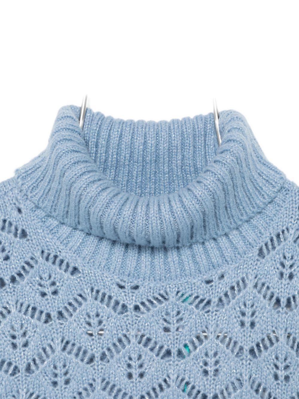 Maglione blu per bambina 5830 004 Abel & Lula 