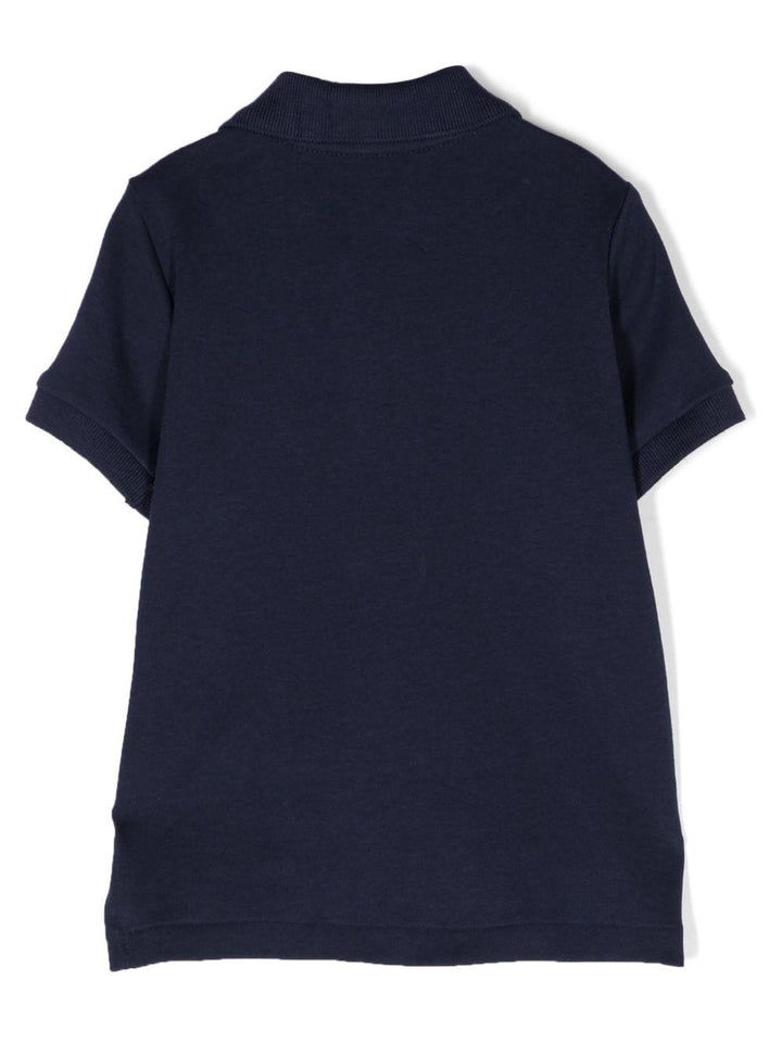 Polo blu navy per neonato