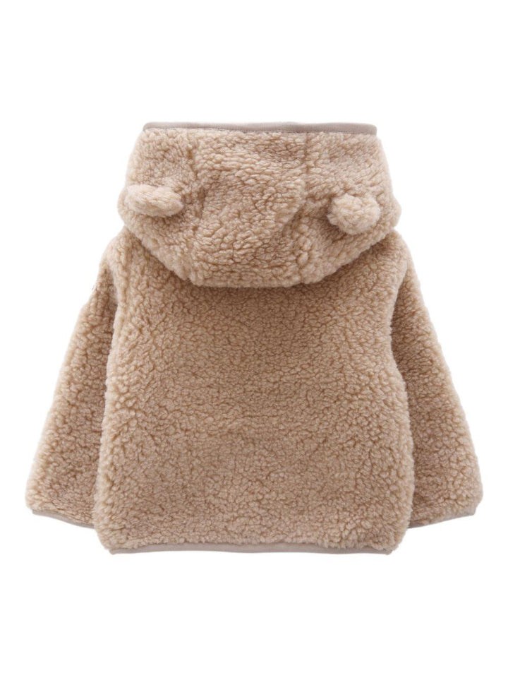 Cappotto beige per neonato 9518G0000189A3X 239 Moncler Kids 