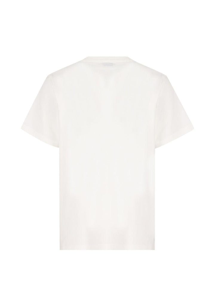 T-shirt bianca per bambina 8117541 A2014 Burberry Kids 