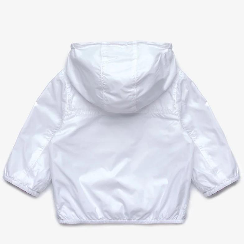 Giubbotto rosa/bianco per neonata K2123IW C56 K-Way Kids 