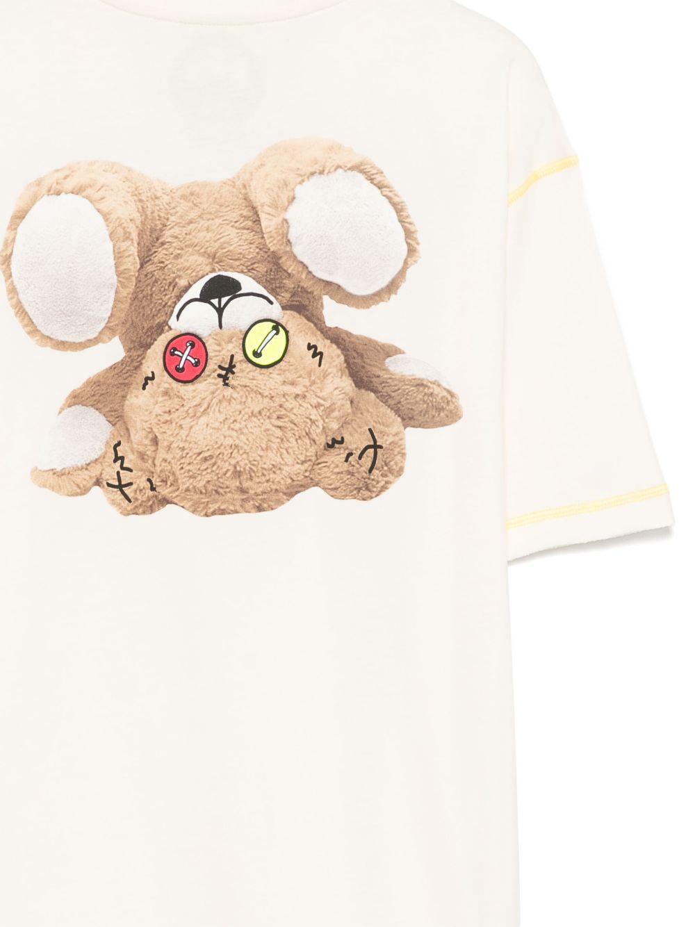 T-shirt giallo chiaro per bambino S5BKJGTH119 013 Barrow Kids 