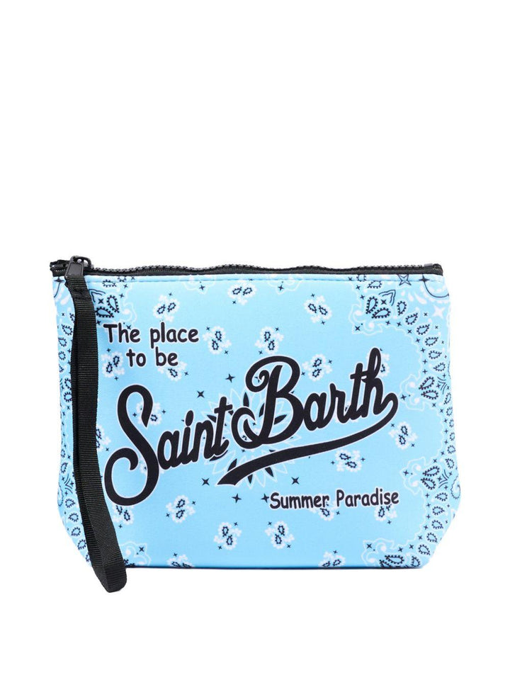 Borsa azzurra per bambina ALIN001 03136L MC2 Saint Barth Kids 
