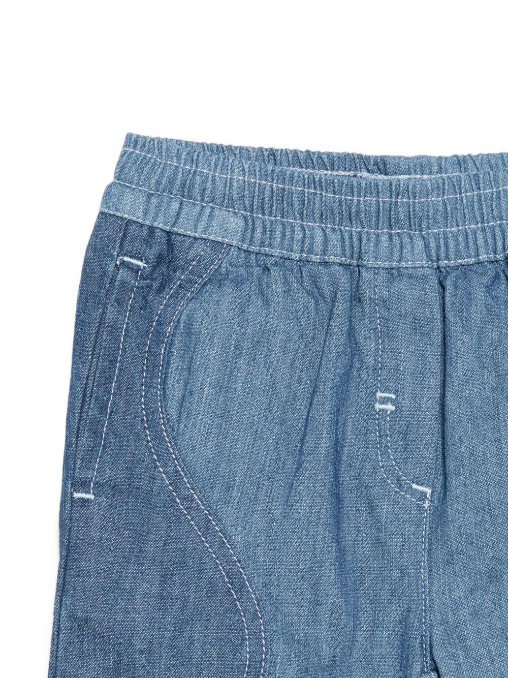 Pantalone blu per neonato TY6090Z0522 999 Stella McCartney Kids 