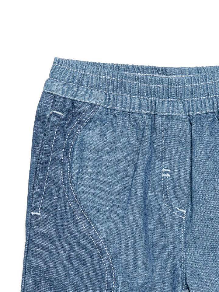 Pantalone blu per neonato TY6090Z0522 999 Stella McCartney Kids 