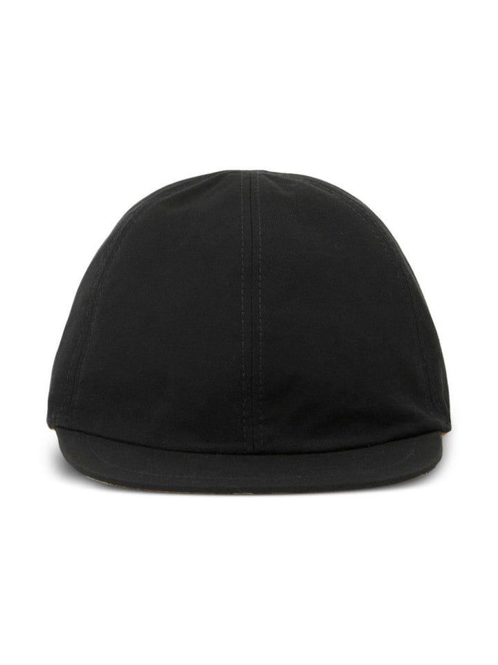 Cappellino da baseball nero per bambino 8070617 A1189 Burberry Kids 