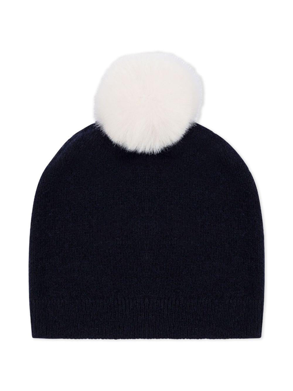 Cappello blu navy/azzurro per bambino MMX04WLHE80 40016 Moschino Kids 