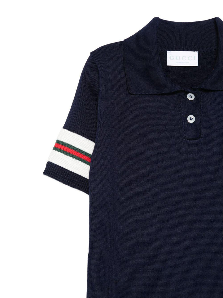 Abito blu per bambina 852794XKFDC 4044 Gucci Kids 