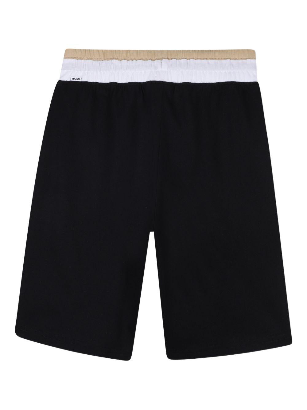 Completo nero per bambino J53006 09B Boss Kids 