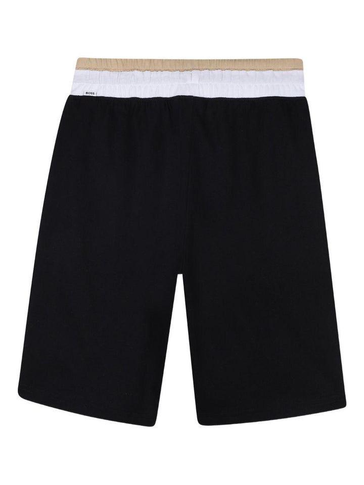 Completo nero per bambino J53006 09B Boss Kids 