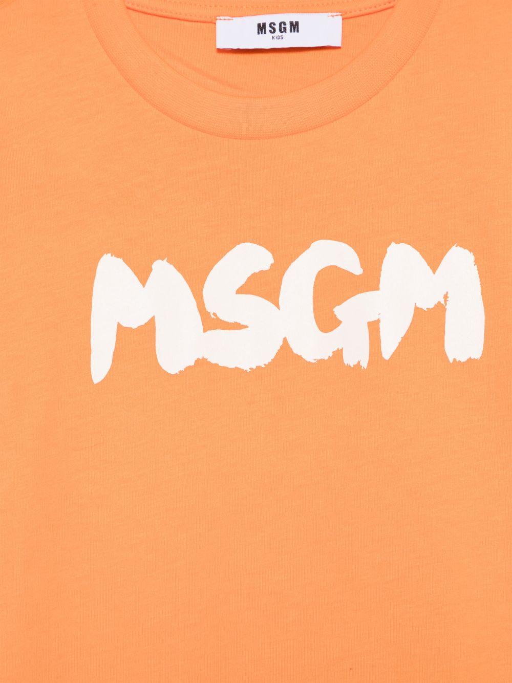 T-shirt arancione per bambino