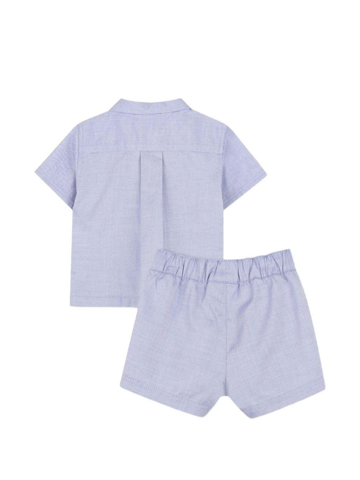 Completo azzurro per neonato J53054 813 Boss Kids 