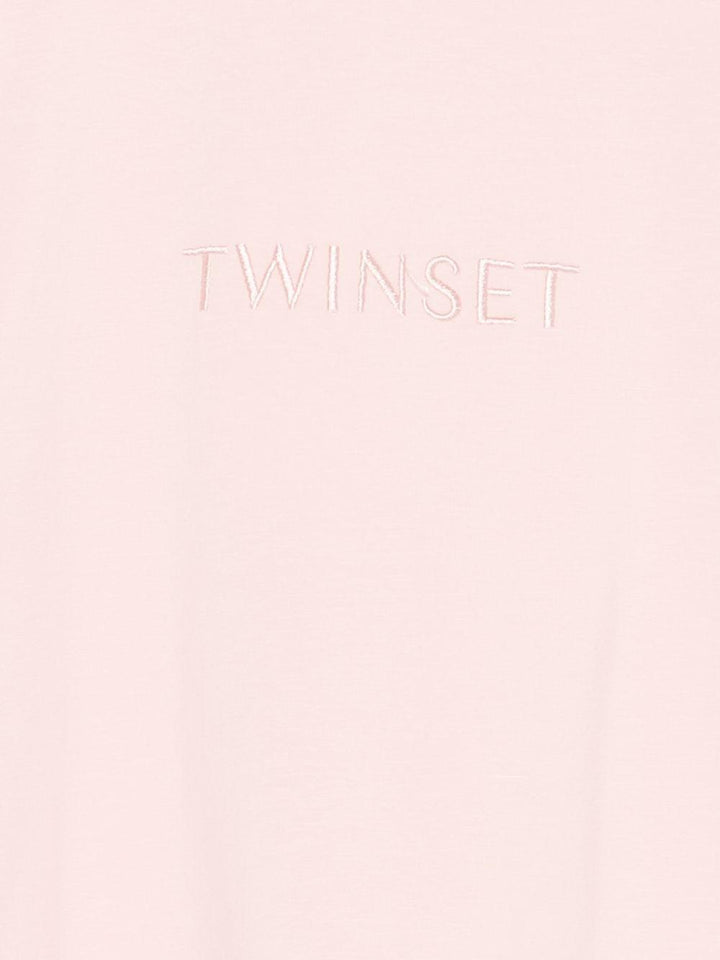 T-shirt rosa per bambina 261GJ2252 10021 Twin Set 