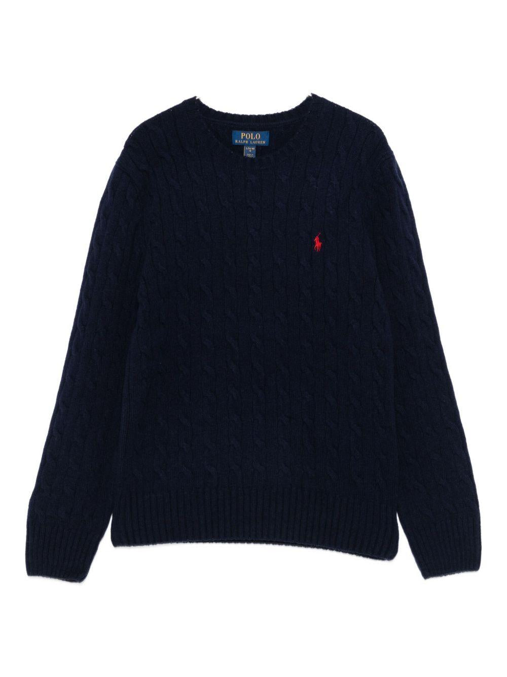 Maglione blu navy per bambino 323877728 007 Ralph Lauren Kids 
