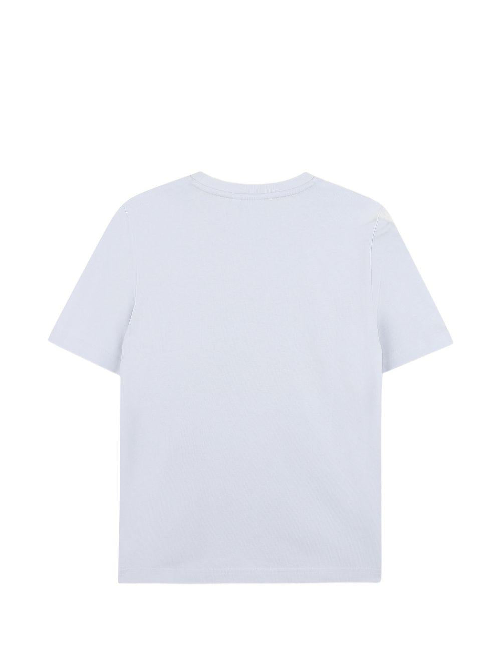 T-shirt azzurra per bambino J52978 78K Boss Kids 