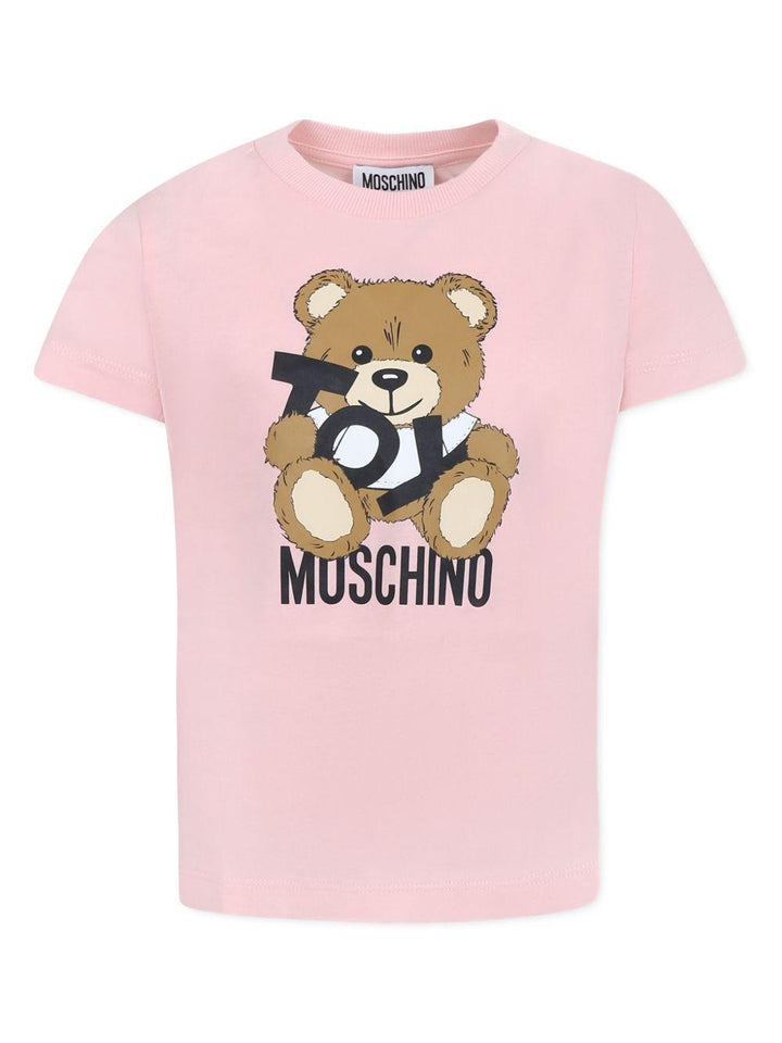 T-shirt rosa per bambina