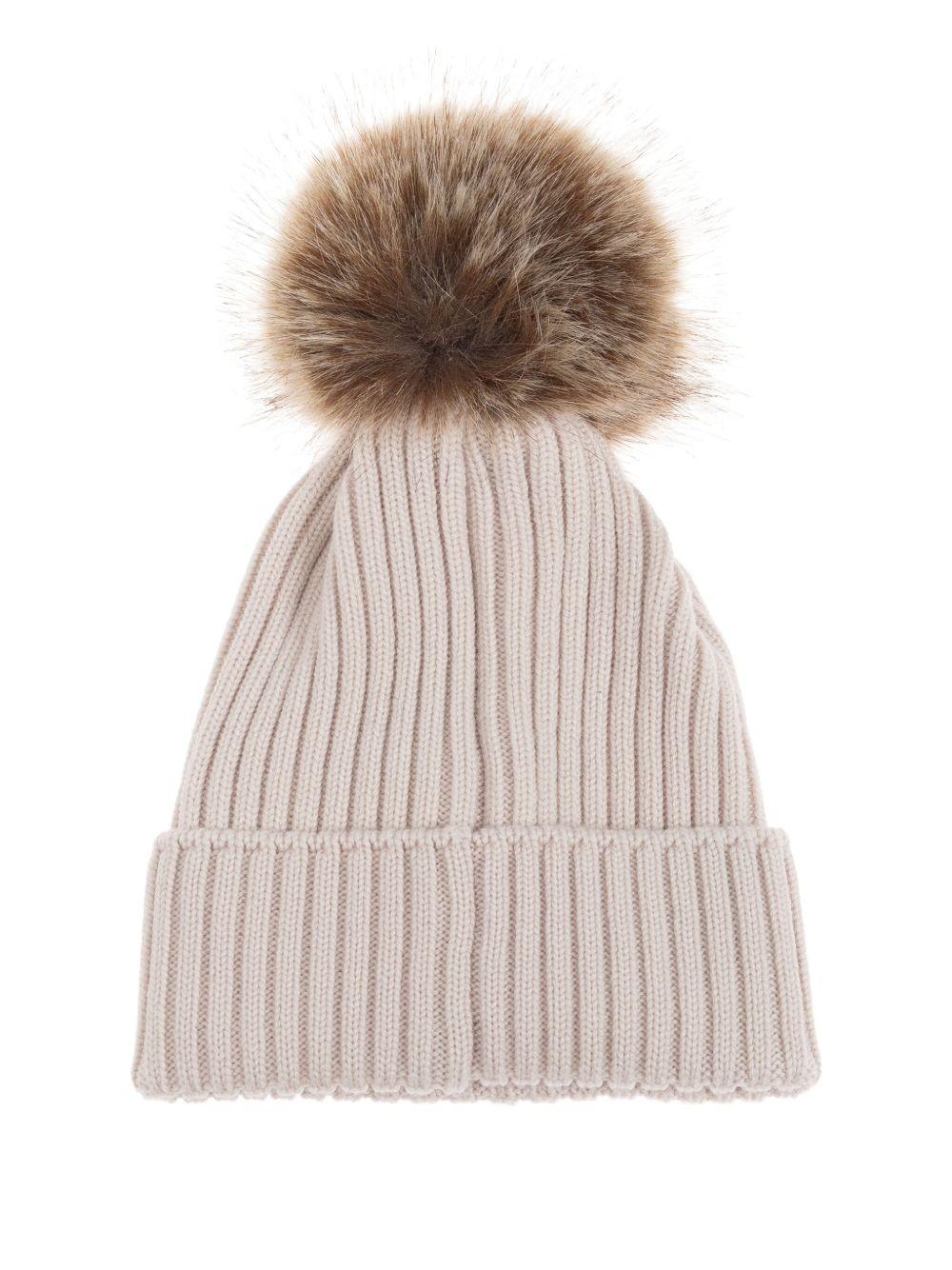 Cappello beige per bambino 9543B00011A9327 216 Moncler Kids 