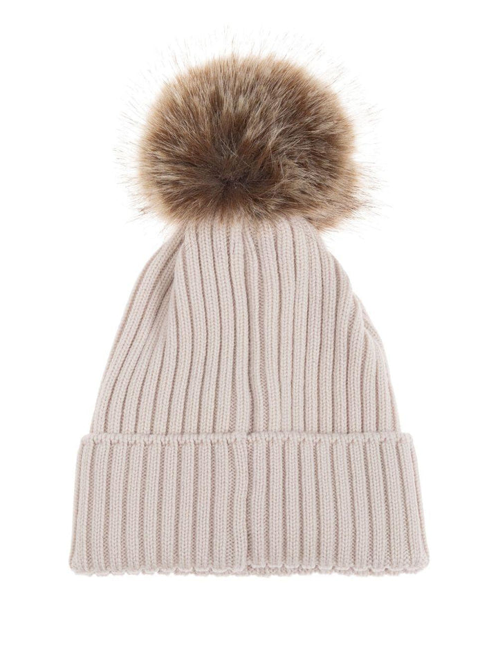 Cappello beige per bambino 9543B00011A9327 216 Moncler Kids 