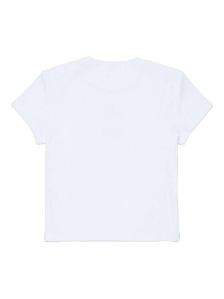 T-shirt bianco per bambina DQ3160D0AGG DQ100 Dsquared2 Kids 