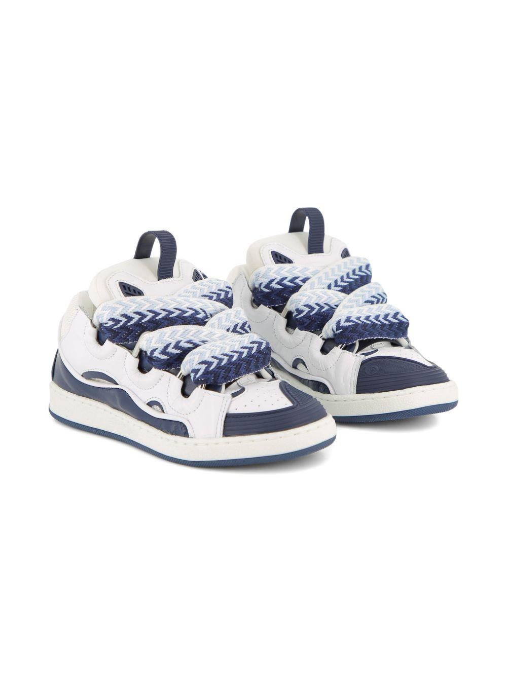 Sneakers blu/bianco per bambino N30357 N68 Lanvin Enfant 