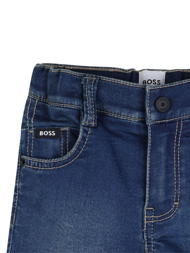 Bermuda blu scuro per neonato J52872 Z07 Boss Kids 