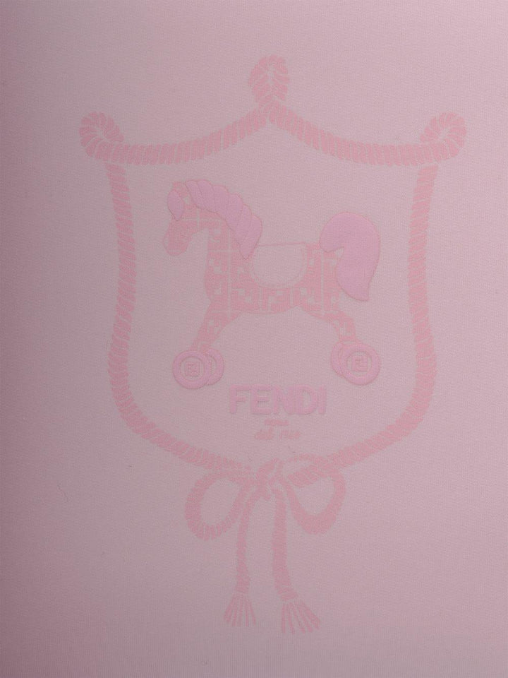 Coperta rosa per neonata BUJ3288RA F0C11 Fendi Kids 
