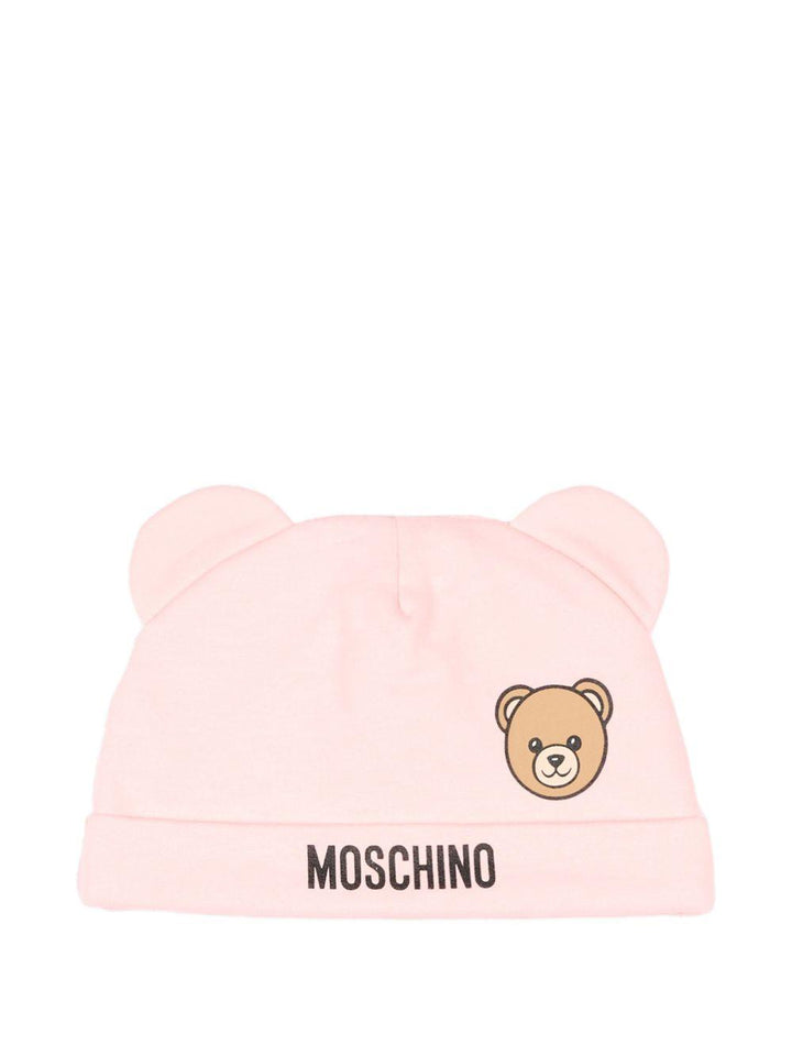 Kit tutina rosa chiaro per neonata MUY09PLCA40 50209 Moschino Kids 