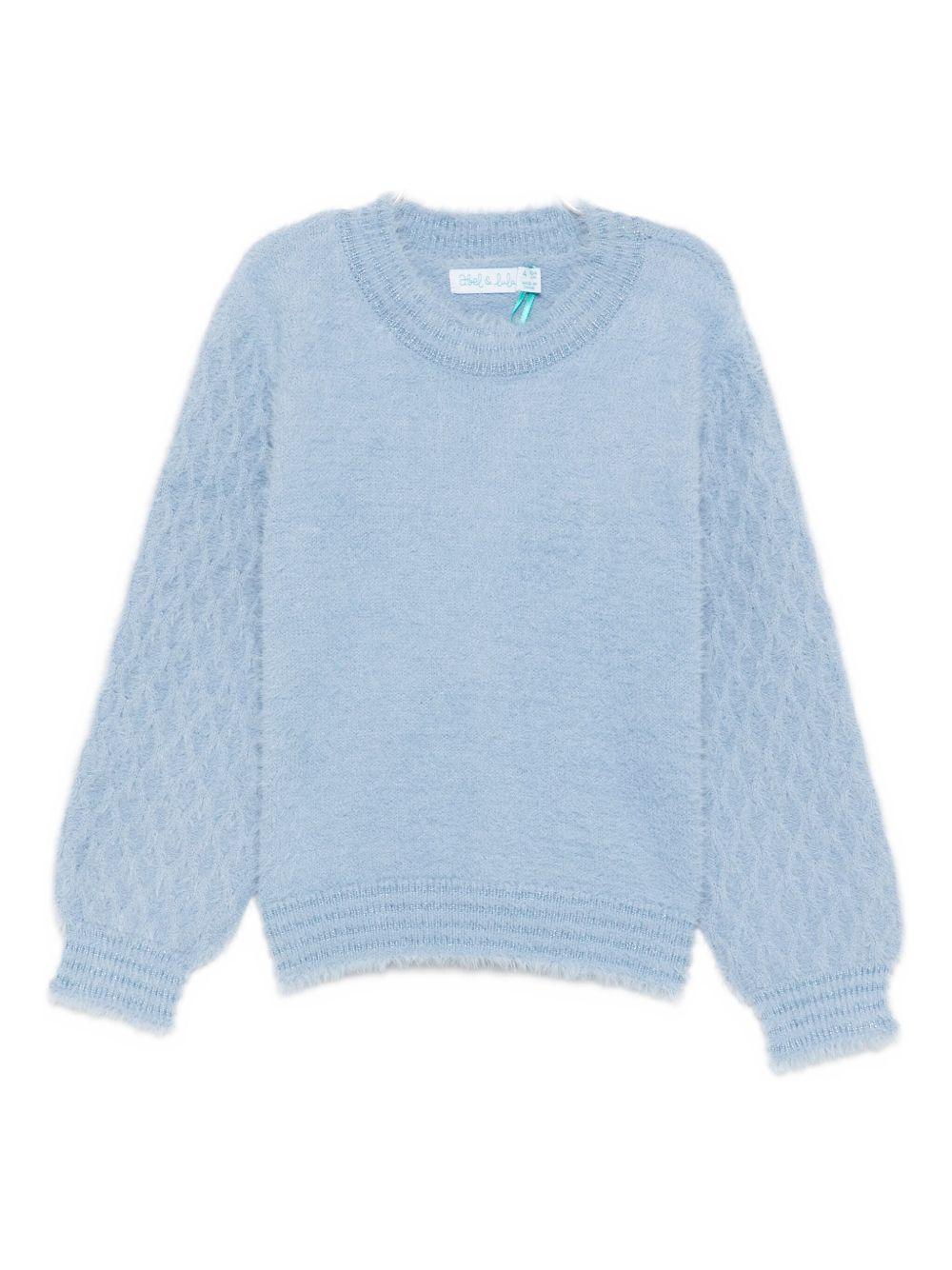 Maglione azzurro per bambina 5827 072 Abel & Lula 